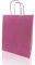 Ecocart S.p.A - Shopper Carta - Manico Cordino - Medium size - Colore Rosa - Shopper e Buste Regalo in Carta Kraft