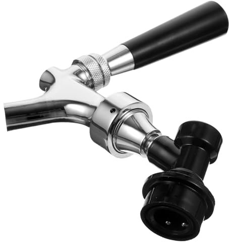 Amosfun 3St Bierzapfhahn Bierhahn Zapfhahn für Bier Wasserhähne Bierzapfhähne Zapfen Steuerhahn Homebrew-Kit Kontrolle Kegerator Wasserhahn Craft-Bier-Zapfhahn Bierzapfanlage Edelstahl
