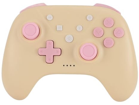 Das Beste Kabellose Gamepad mit 6-Achsen-Gyroskop, Burst, One-Button-Wake-Up für OS X, 10 11 (Yellow)