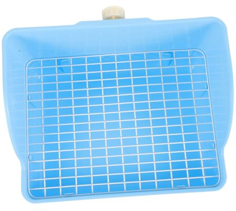 Yardwe Bac À Litière Autonettoyant pour Chats Petit Pot pour Animaux De Compagnie Design De Clôture Latérale en Plastique