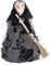 Halloween Witch on Broom, Funny Witch Toy for Halloween - Bright Halloween Broom, Handmade Halloween Decoration Accessories, Halloween for Fam