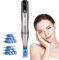 VEVOR Penna per Microneedling Facciale M8S, Penna Derma Elettrica con 12 Aghi Anti-Reflusso, Dispositivo di Bellezza con 6 Velocità Variabili, Lunghezza Ago Regolabile 0-2,5 mm, Display LCD