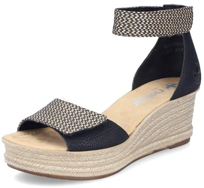 Rieker Damen Klassische Sandalen 68793, Frauen Sandalen