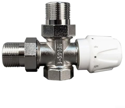 Valvola di regolazione manuale della temperatura DN20 per impianti di riscaldamento, climatizzazione e acqua calda