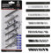 6 Pcs Graphite Charcoal Sketch, Compressed Charcoal Square Strips, Drawing Pencils, Create Sketches Shadows, Sticks Suitable for DIY Drawing Crafts, Sketching, Shading, Beginners and Artists