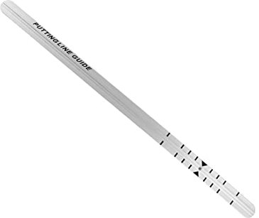 Gerades Lineal für -Putter, Aluminium-Übungs-Putting-Ausrichtungsschiene für das Putting-Grün