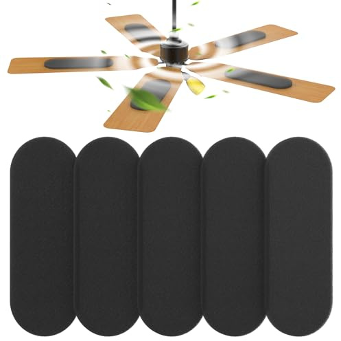 UBANU - Universal Ceiling Fan Air Filters, Easy Stick Air Purifying Pads for Fan Blades, Keep Air Fresh, Home, Bedroom, Kitchen