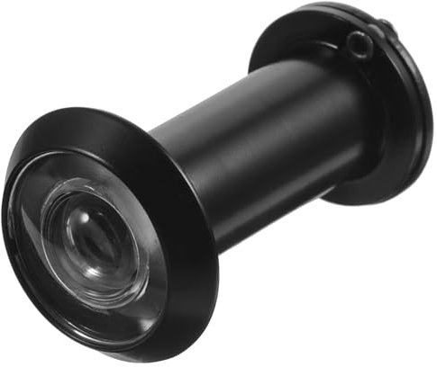 Mipcase Spioncino Sicurezza Regolabile 220° Con in Vetro Per Porta Spioncino Antifurto Per Casa Facile Installazione Per Porte Blindate e Mobili