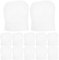 POPETPOP 20 piezas Gorro de Chef Desechable Unisex Gorro de Cocina y Transpirable para Cocineros Restaurantes y Actividades de Repostería Sanitaria para Mantener la Limpieza de Alimentos