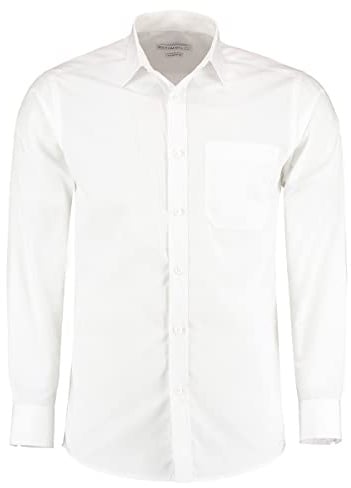 Kustom Kit Men's Men's Poplin Shirt (Long Sleeve) Business Shirt