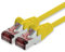 Cavo di Rete Cat6 1m Giallo - 1 x Cavo Patch LAN Cat 6 Cavo di Rete LAN Sftp Pimf Lszh Rame 1000 Mbit s