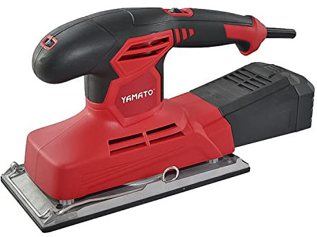 Lijadora Orbital Yamato 300 Watt. Base Aluminio 230x115 mm. 6.000/12.000 R.P.M. Con Velocidad Variable