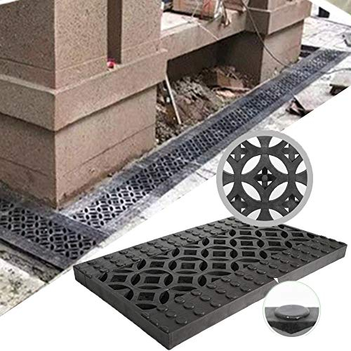 IBOWZ Rejilla Desague Jardin Drenaje de Suelo Lineal antiolor,Antideslizante,para Cocina,antiobstrucción,fácil de Instalar,Grosor,Canal de Drenaje de 30mm,Drenaje de Suelo