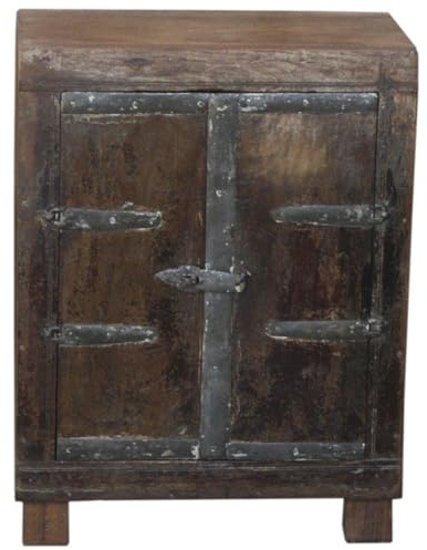 Vintage Beistellschrank, Kommode, Nachttischschrank, Holz, Modell 71