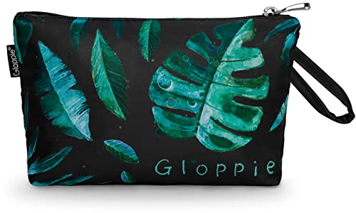 Gloppie Kosmetiktasche Kosmetikbeutel für Damen Frauen Mädchen Schminktasche wasserdichte Make up Tasche mit Griff Vielseitige Reißverschlusstasche, Multifunktions Organizer Toiletbag