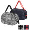 QZDAFFIC 2 Stück Einkaufstasche Faltbar Tote Bag Notabag mit Reißverschluss, Shopper Große Taschen Damen Wiederverwendbare Badetasche Carrybag für Reisen Camping