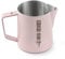 MHW-3BOMBER Milk Jug 600ml, Stainless Steel Milk Jug for Coffee Machine, Home Barista Coffee Accessories, Cappuccino Latte Art Cup, Milk Frothing Pitcher, Pink, Model: P5018-OS