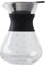 Point-Virgule Kaffeebereiter aus Glas schwarz 600ml
