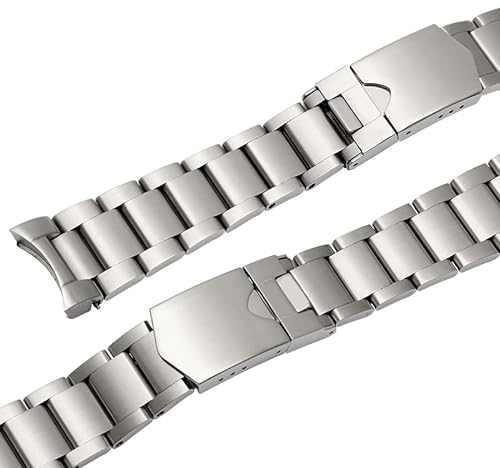 BANDKIT 22mm Massives Edelstahl-Armband Für Tudor Black Bay 79230 79730 Heritage Chrono Uhrenarmband Handgelenk Armband Herren armbänder, 22 mm, Achat