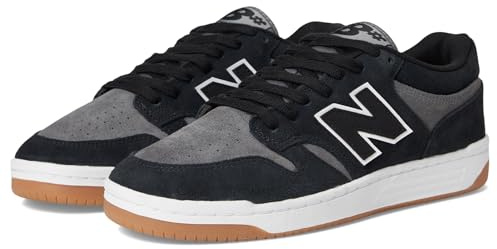 New Balance Unisex-Erwachsene 480 Numeric Skateschuh, schwarz / grau, 12.5 Women/11 Men
