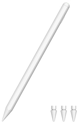 iPencil Pro per iPad (2018-2024), Penna Con Ricarica Rapida Palm Rejection Sensitività 2 Generazione per iPad Pro M4/Air M2, Mini
