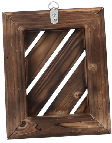 SUPVOX Jardinière Murale Bois à Suspendre Pour Plantes Intérieur Décoration Murale Simple Jardinière Verticale Pour Orchidées