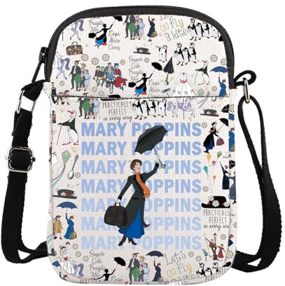 Mary Inspired Musical Crossbody Bag Broadway Musical Lover Gift Mary Fans Shoulder Bag Mary Movie Character Gift, Mary Cb Uk2, INCHES