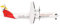Herpa Modellflugzeug Iberia Regional ATR-72-600, Miniatur im Maßstab 1:500, Sammlerstück, Modell ohne Standfuß, Metall