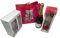 Luxury Champagne Gift Set, Champagne with Beer and Champagne Glass Set and heart teddy Bear, Red Gift Bag Included