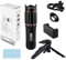 Qukaim Kit di teleobiettivo 25X, include clip per telefono, panno per la pulizia, mini treppiede per escursionismo, campeggio, osservazione della fauna selvatica, sport, osservazione di concerti