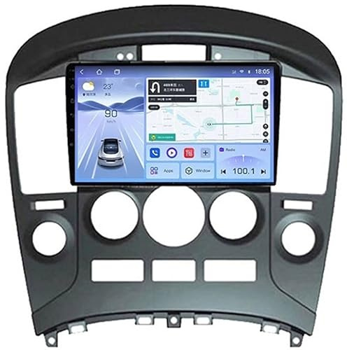 LZHIF Android 11 9 Zoll Touchscreen-Radio für Hyundai H1 Grand Starex i8000 TQ 2007-2015,Videoplayer,GPS-Navigation,Unterstützt Bildschirmspiegelung,Bluetooth-Lenkradsteuerung