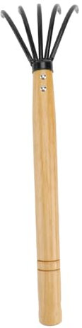 TOYANDONA 1 Pièce Râteau à Acier Pratique pour Nettoyage de Jardin Ramassage de Débris Outil pour Entretien Gazon