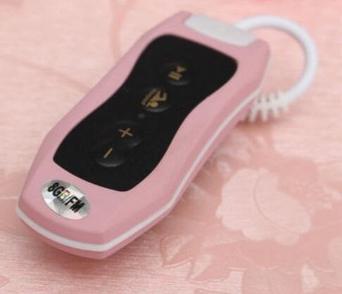 MASUNN 8Gb Ipx8 Waterproof Mp3 Music Player Fm Radio Under Water Swimming - Black