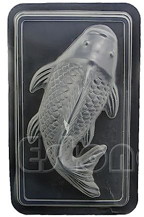 SimpleLife 3D Koi Fish Plastic Cake Chocolate Mould Jelly Handmade Sugarcraft Mold DIY
