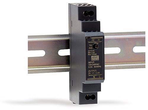 MEAN WELL MW HDR-15-24 Schaltnetzteil, Hutschiene, 15,2 W, 24 V, 0,63 A Netzteil