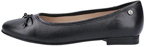 Hush Puppies Women's Naomi Closed Toe Ballet Flats, Black, 4 UK