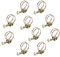 MroMax Lot de 10 colliers de serrage à double fil pour pompe de bassin Diamètre intérieur 25 mm