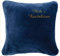 Krings Fashion Kissen Kuschelkissen mit Name Bestickt - 50 x 50 cm - Marineblau - Stickfarbe wählbar - Wunschtext individuell anpassbar - Hülle mit Inlett - jetzt anpassen