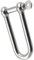 FASTON® Schäkel lang D=10 lange Form Edelstahl A4 V4A (1 Stück) Rund-Scheakel Rundschäkel Verbinder D-Schäkel Rostfrei
