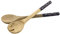 Sea-Club Salat-Besteck - Segelboote, Mango-Holz emailliert, L: 30cm, Set/2