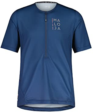 Maloja Herren Fiemmem All Mountain T-Shirt, Mitternachtsblau, XL