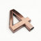3D Self Adhesive House Plaque Numbers 70mm 0-9 Letters A-Z ABS Plastic Red Copper Sticker Modern Door Address Number Hotel Electroplated Digit Plate Sign for Home Room Yard Street Mailbox Bins (4)