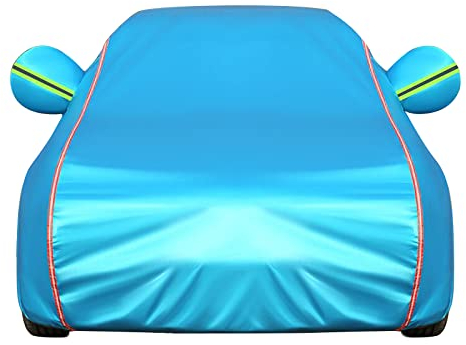 Autoabdeckung Vollgarage Abdeckplane Auto für Opel Kadett E Combo Kombi (1986-1994), Autoabdeckung Stoff Universell für alle Jahreszeiten(Color:C)