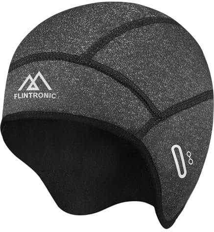 Flintronic Berretto Sottocasco Invernale da Ciclismo, Cappello da Bici Unisex per Uomo e Donna, per Sci, Corsa e Pattinaggio