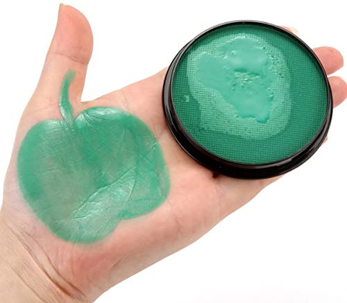KARLOR Color Facial 30g Aqua Make-Up Pintura Magno de maquillaje de agua oscuro de color aguda(verde oscuro)
