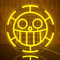 PILOYINDE One Piece Leuchtreklame Anime Ruffy Led Schild Personalisierte USB-betriebene One Piece Neon Schild für Schlafzimmer Restaurant Bar Party Wanddekoration