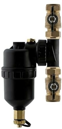 Magnetic Boiler Filter 28mm for Central Heating Systems Sludge Dirt Separator 360 Degrees TC-FILTER28