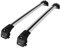 Apline Kompatibel mit Honda CR-V 2 2002-2006 ACE-2 Relingträger Dachträger Auto Gepäckträger Grau Aluminium 2 Stangen