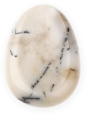 NKlaus Daumenstein Opal Dendriten Edelstein 5x3,5cm Inspiration Handschmeichler 14876