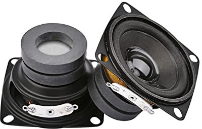 CYPHE 2Pcs 2Inch Mini Audio Portable Speakers Full Range Sound Speaker 4 8 Ohm 10W Loudspeaker DIY Home Theater Sound System Bookshelf speaker (Color : 8 Ohm)